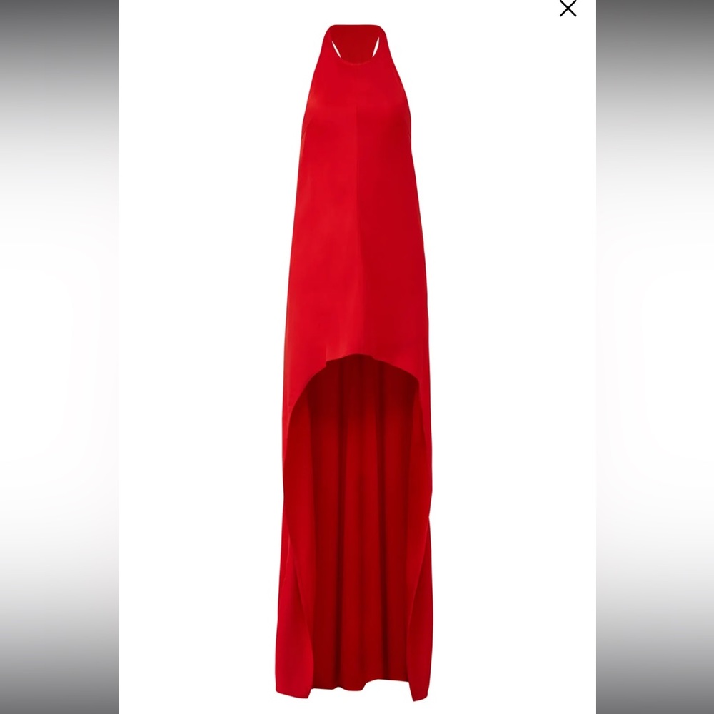Kaufmanfranco Red High Low Gown Size 2